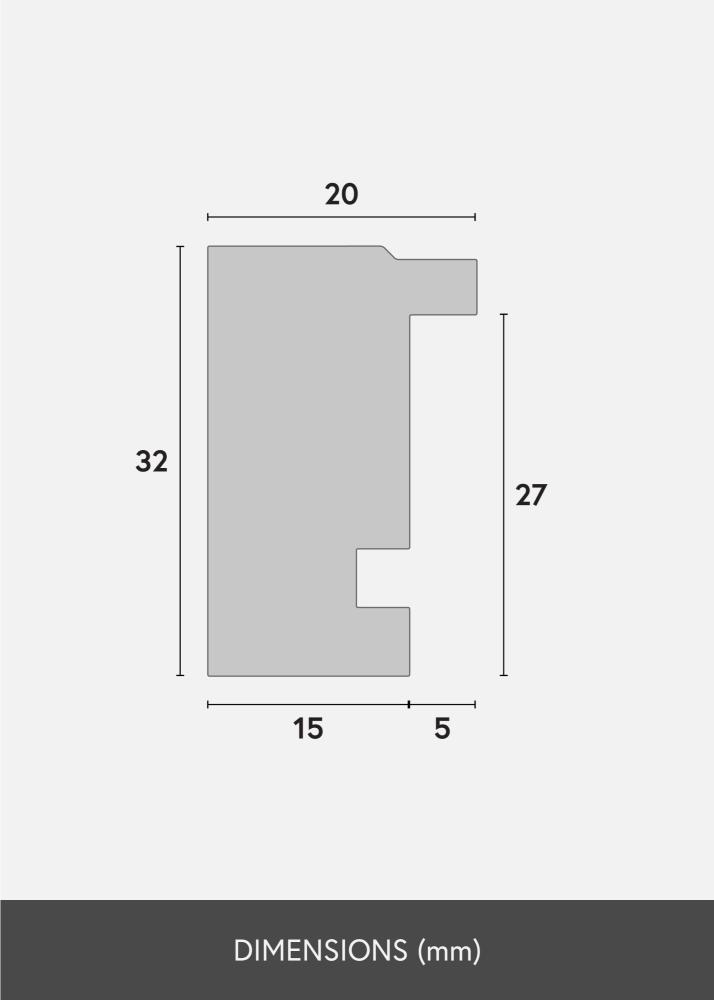 Rama Diana Szkło akrylowe Fioletowy 28x35 cm