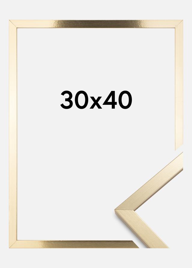 Rama Trendy Szkło akrylowe Złoty 30x40 cm