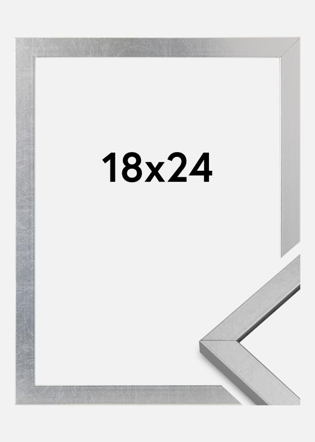 Rama Minerva Szkło akrylowe Srebrny 18x24 cm