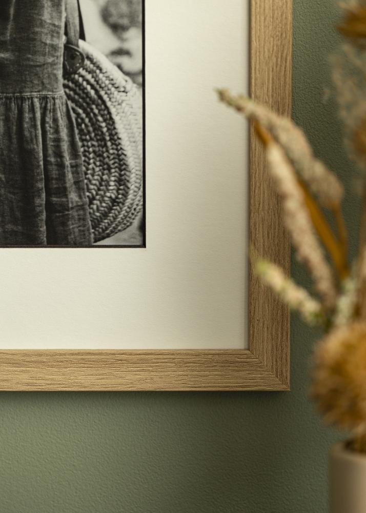 Passe-patrout Biały Czarny środek 40x40 cm (29x29 cm)