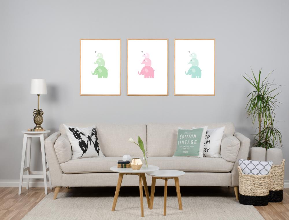 Słoń Trójka - Lodowy błękit Plakat