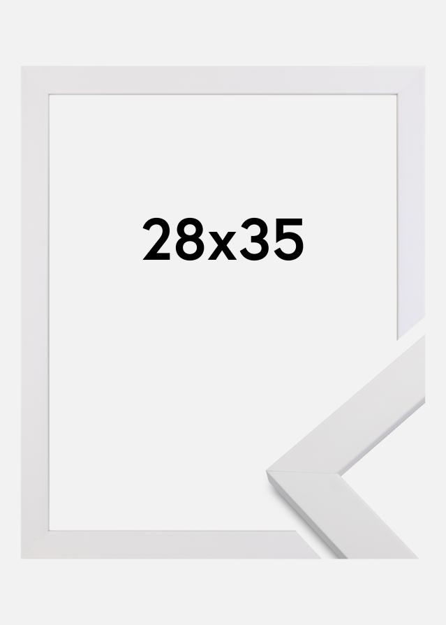 Rama White Wood Szkło akrylowe 28x35 cm