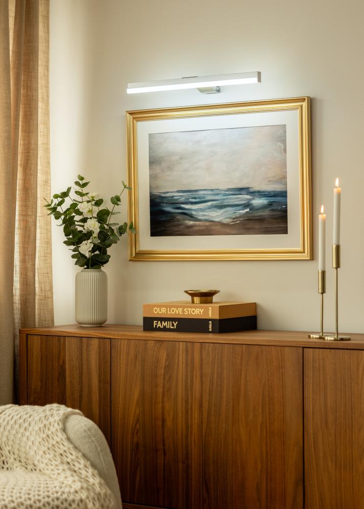 KAILA Glow Oświetlenie Obrazów na Baterie 55 cm - Srebrny