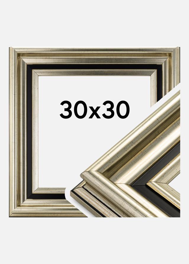 Rama Gysinge Premium Srebrny 30x30 cm