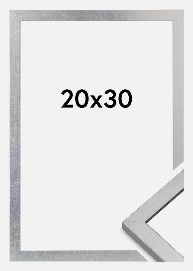 Rama Minerva Szkło akrylowe Srebrny 20x30 cm
