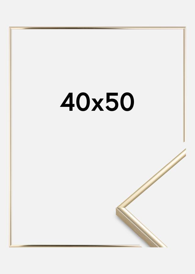 Rama Visby Szkło akrylowe Złoty Połysk 40x50 cm