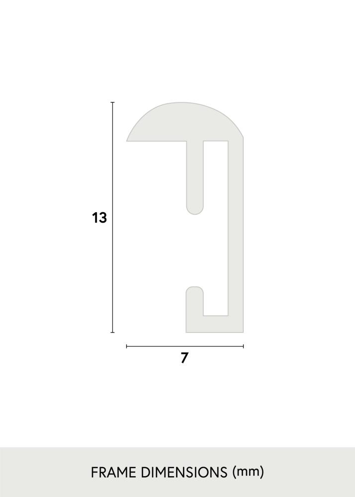 Rama Can-Can Czarny 21x30 cm