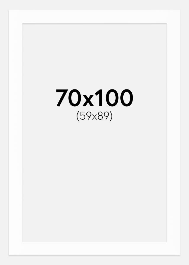 Passe-patrout Canson Biały Biały środek 70x100 cm (59x89)