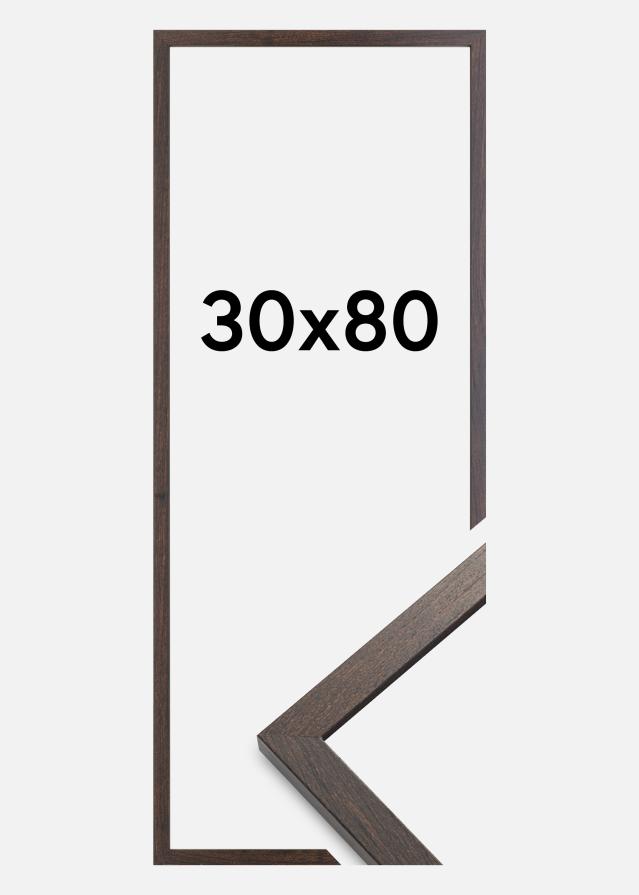 Rama Trendy Szkło akrylowe Orzech 30x80 cm