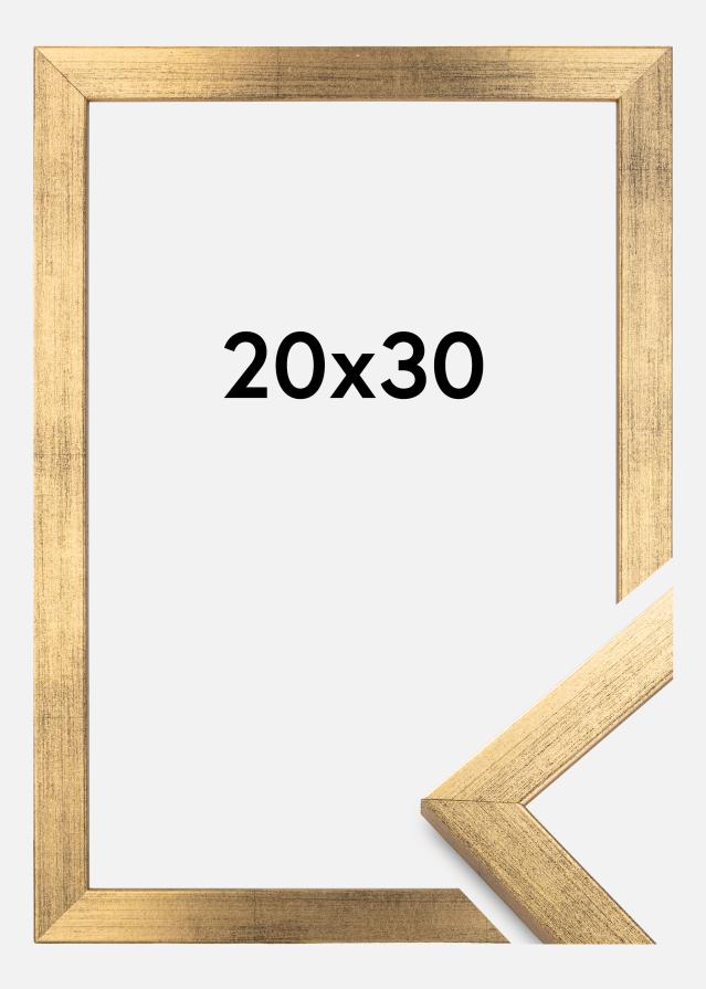 Rama Stylowy Szkło akrylowe Złoty 20x30 cm