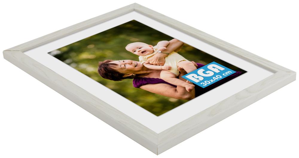 Rama Segenäs Biały 30x45 cm