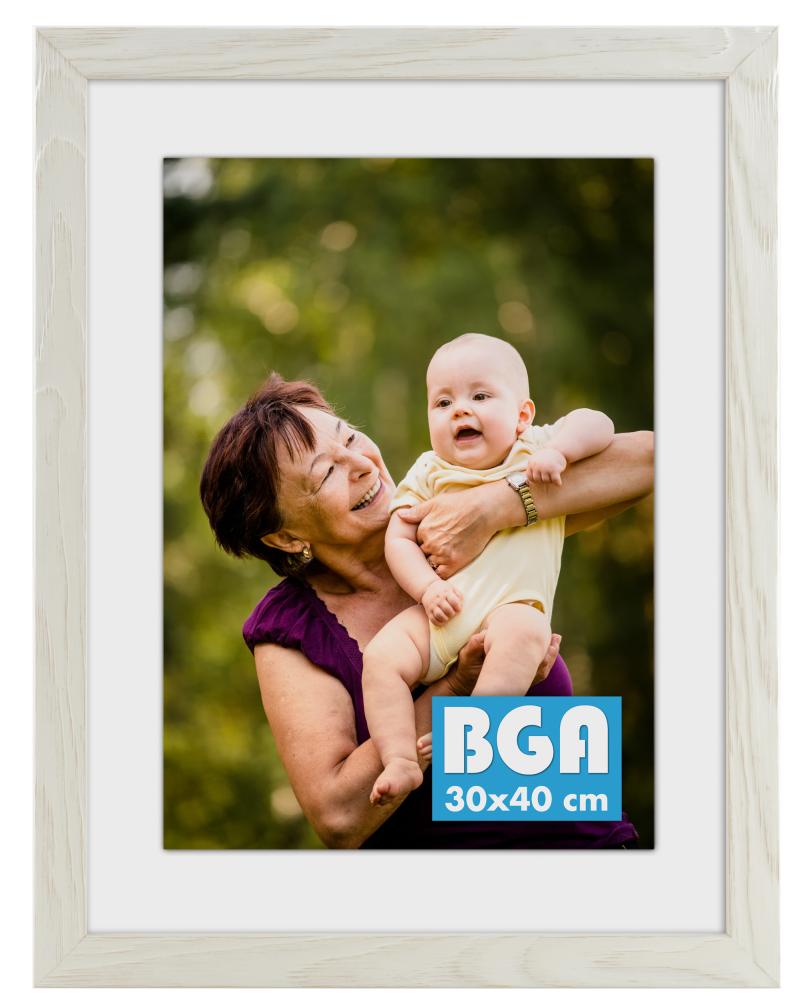 Rama Segenäs Biały 30x45 cm