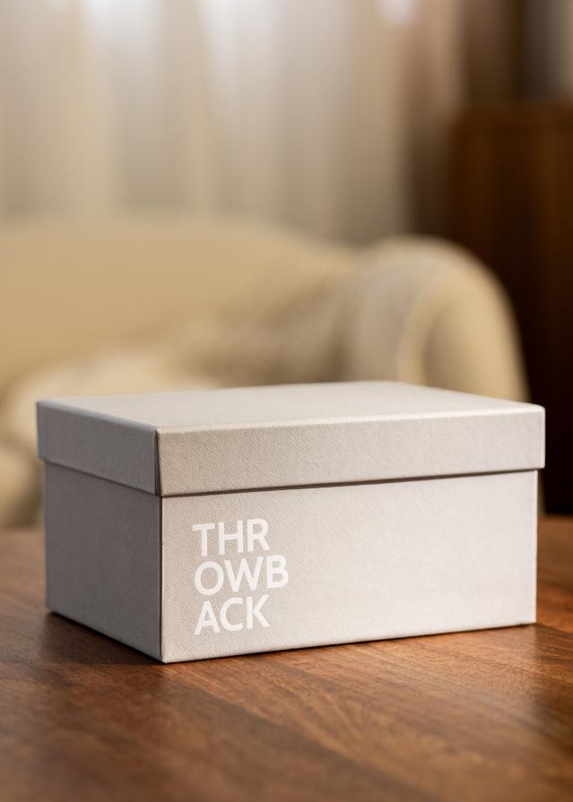 KAILA THROWBACK Pudełko na zdjęcia (700 zdjęć w 10x15 cm) - Szare