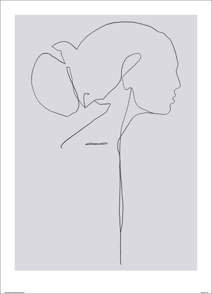 Female lines II Plakat