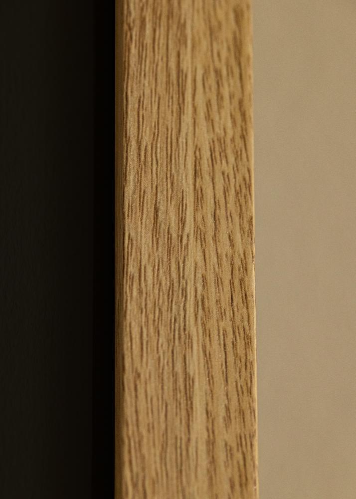 Rama Selection Dąb 13x18 cm - Passe-patrout Czarny 9x12 cm