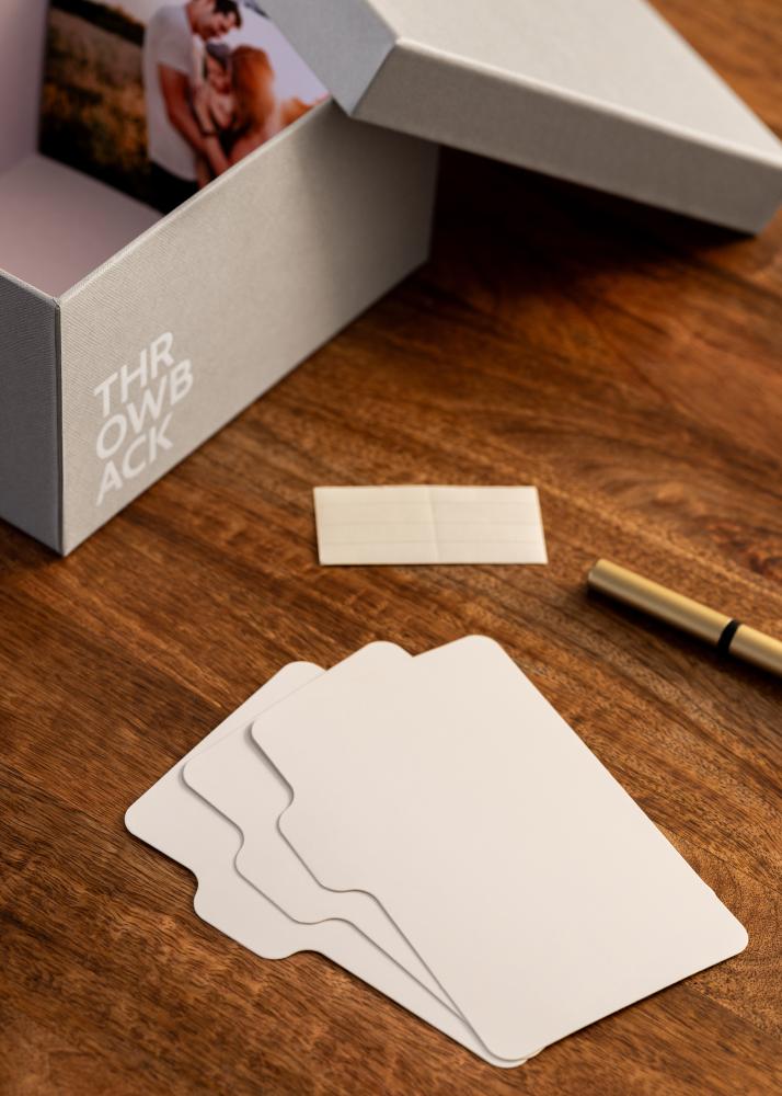 KAILA THROWBACK Pudełko na zdjęcia (700 zdjęć w 10x15 cm) - Szare