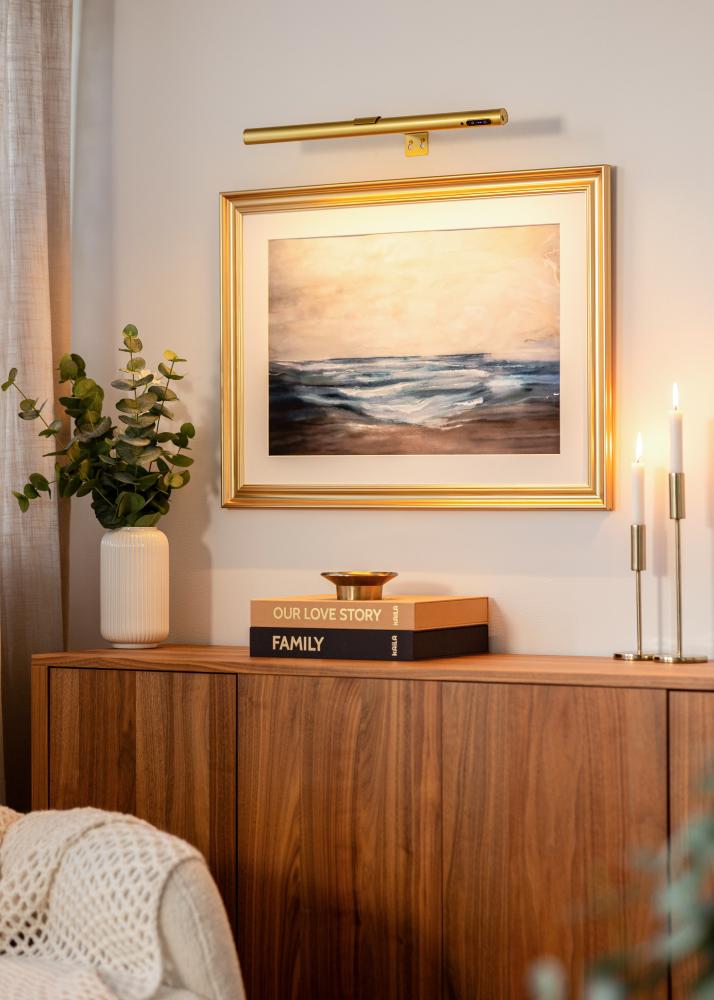 KAILA Halo Oświetlenie Obrazów na Baterie 50 cm - Złoto