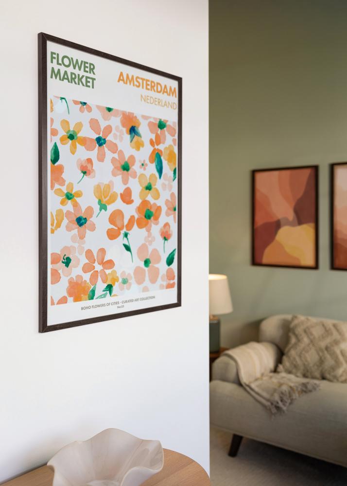 Rama Trendy Szkło akrylowe Orzech 50x70 cm