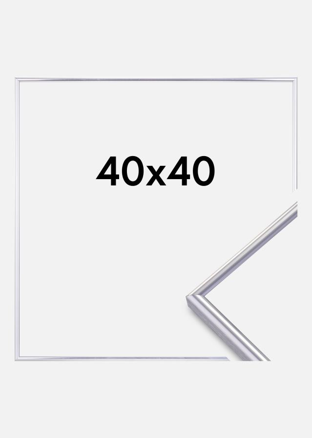 Rama Can-Can Srebrny 40x40 cm