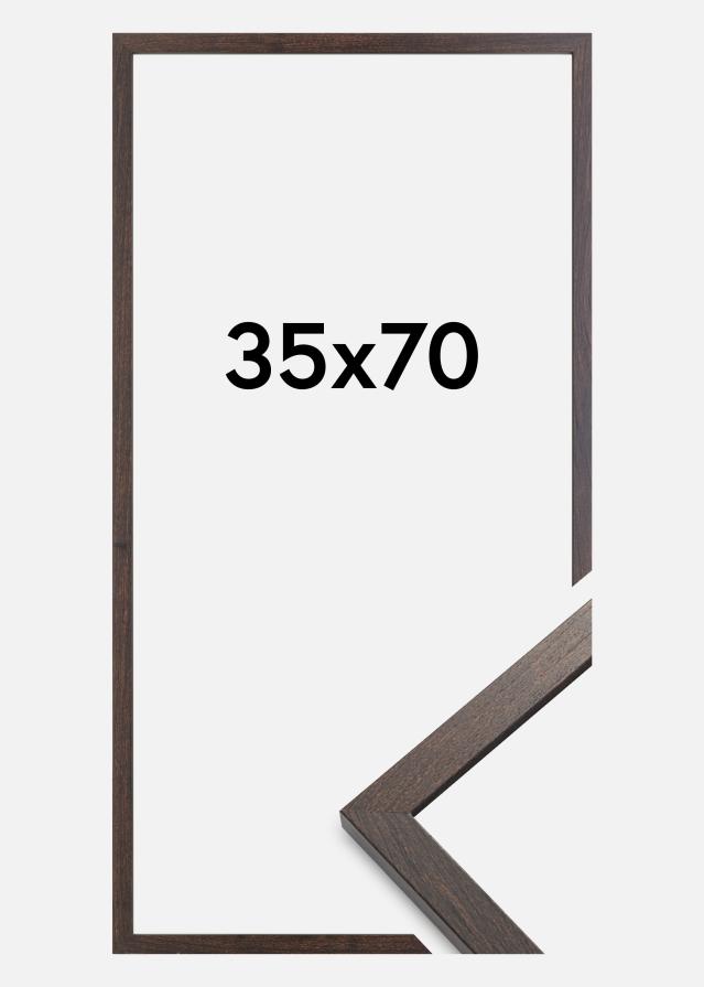 Rama Trendy Akrylglas Orzech włoski 35x70 cm