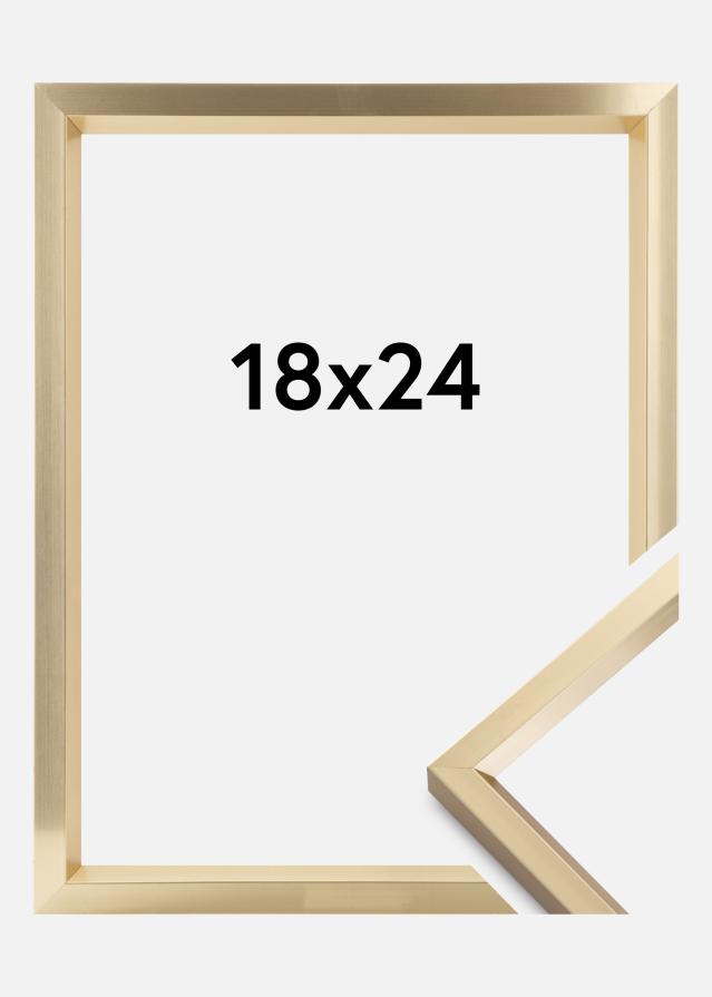 Rama Steel Style Złoty 18x24 cm