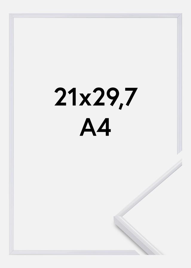 Rama Visby Szkło akrylowe Biały 21x29,7 cm (A4)