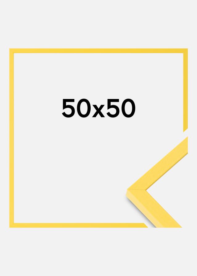 Colorful Szkło akrylowe Żółty 50x50 cm