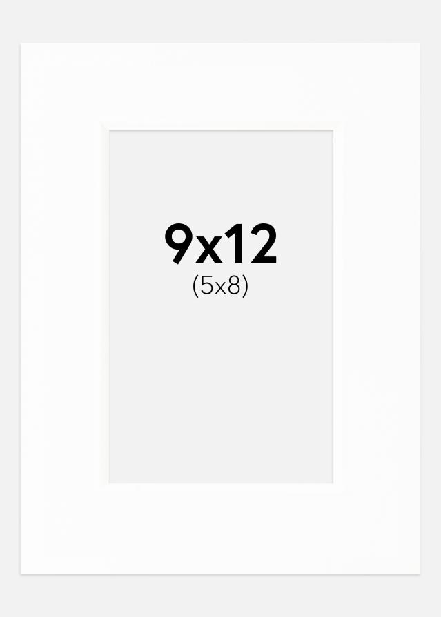 Passe-patrout Canson Biały Biały środek 9x12 cm (5x8)