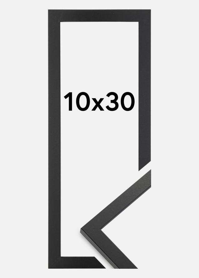 Rama Trendy szkło akrylowe czarne 10x30 cm