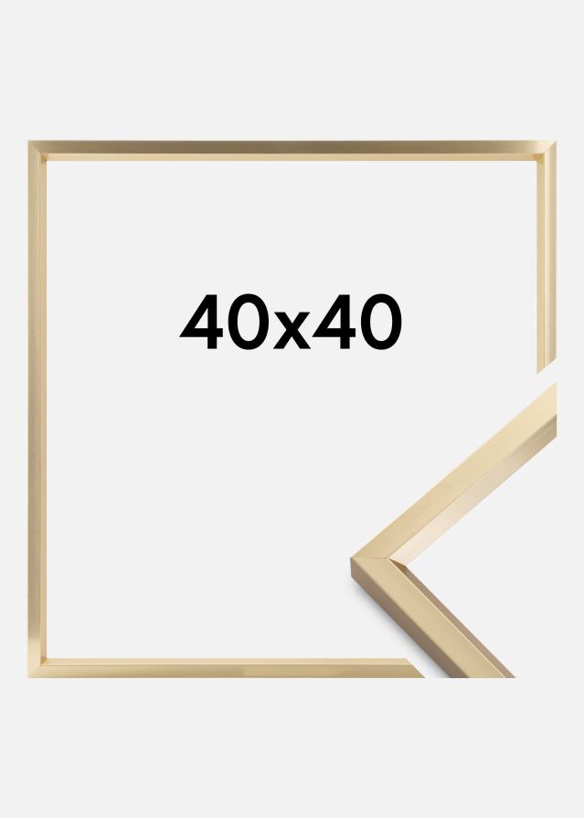 Rama Steel Style Złoty 40x40 cm