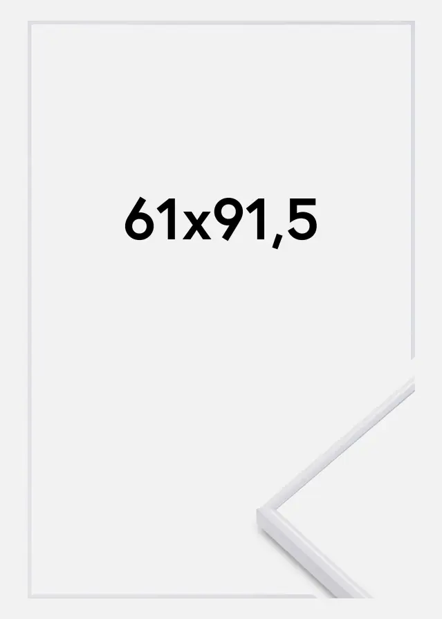 Rama Visby Szkło akrylowe Biały 61x91,5 cm
