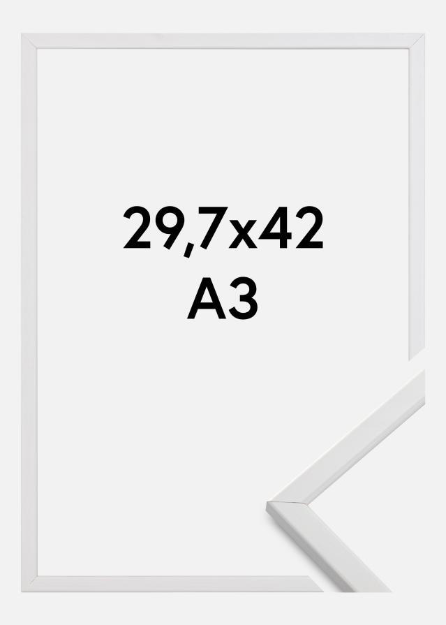 Rama Galant Szkło akrylowe Biały 29,7x42 cm (A3)