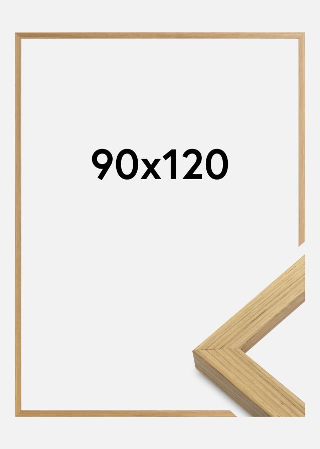 Rama Blocky Szkło akrylowe Dąb 90x120 cm
