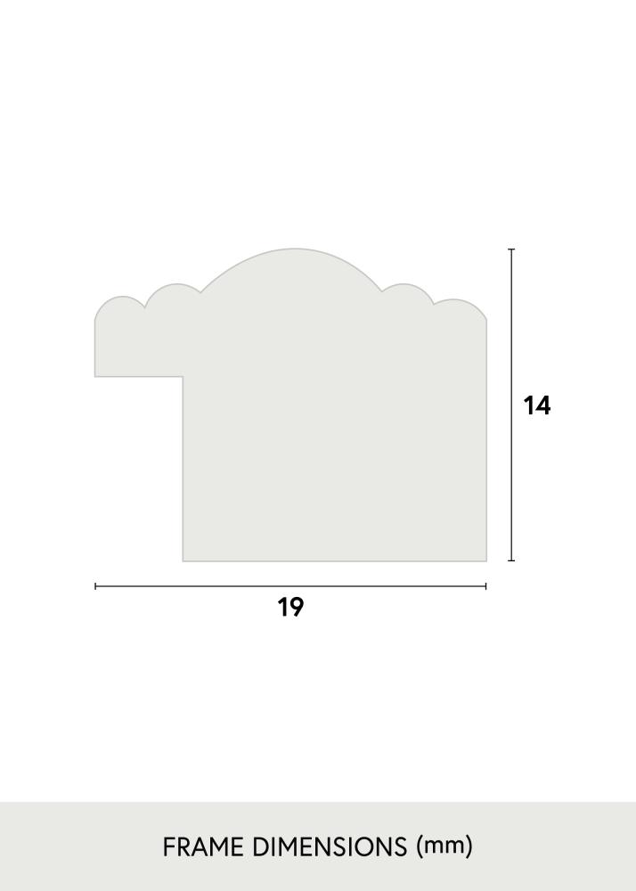 Rama Tango Czarny 13x18 cm