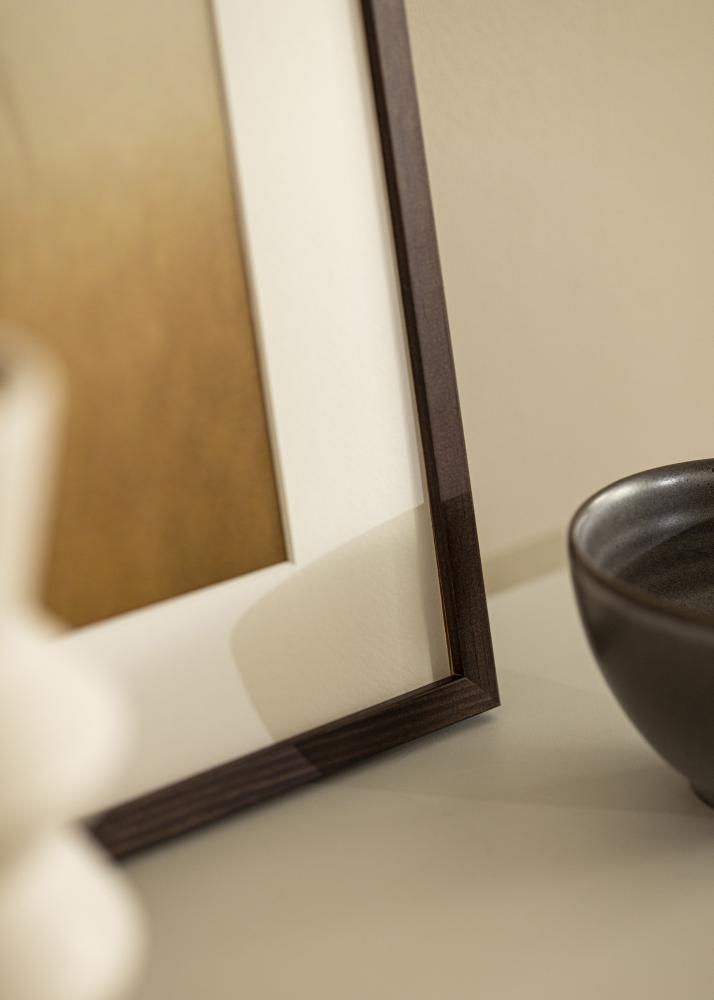 Rama E-Line Szkło akrylowe Orzech 50x50 cm