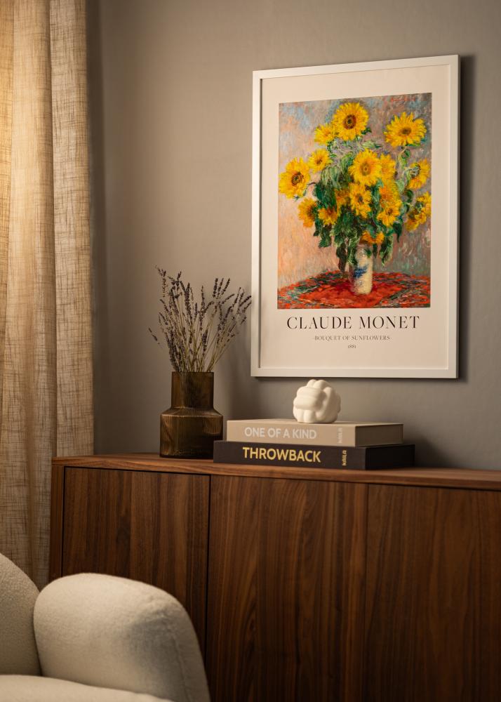 Rama Deco Szkło akrylowe Biały 30x40 cm