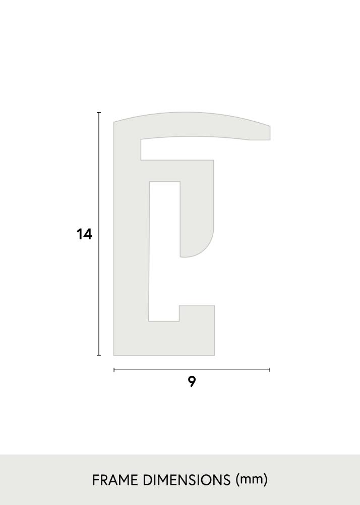 Rama New Lifestyle Szkło akrylowe Stal 70x100 cm