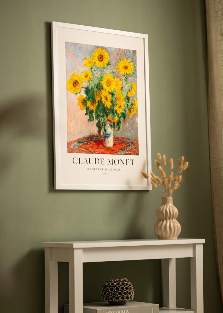 Rama Deco Szkło akrylowe Biały 30x40 cm