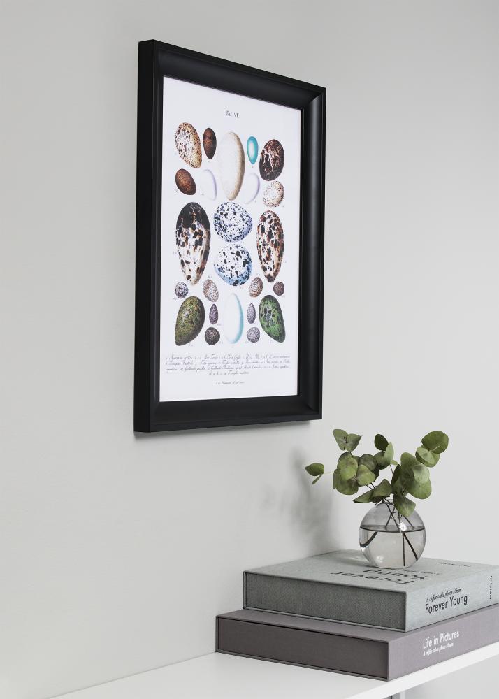 Rama Öjaren Czarny 45x60 cm - Passe-patrout Czarny 32x45 cm