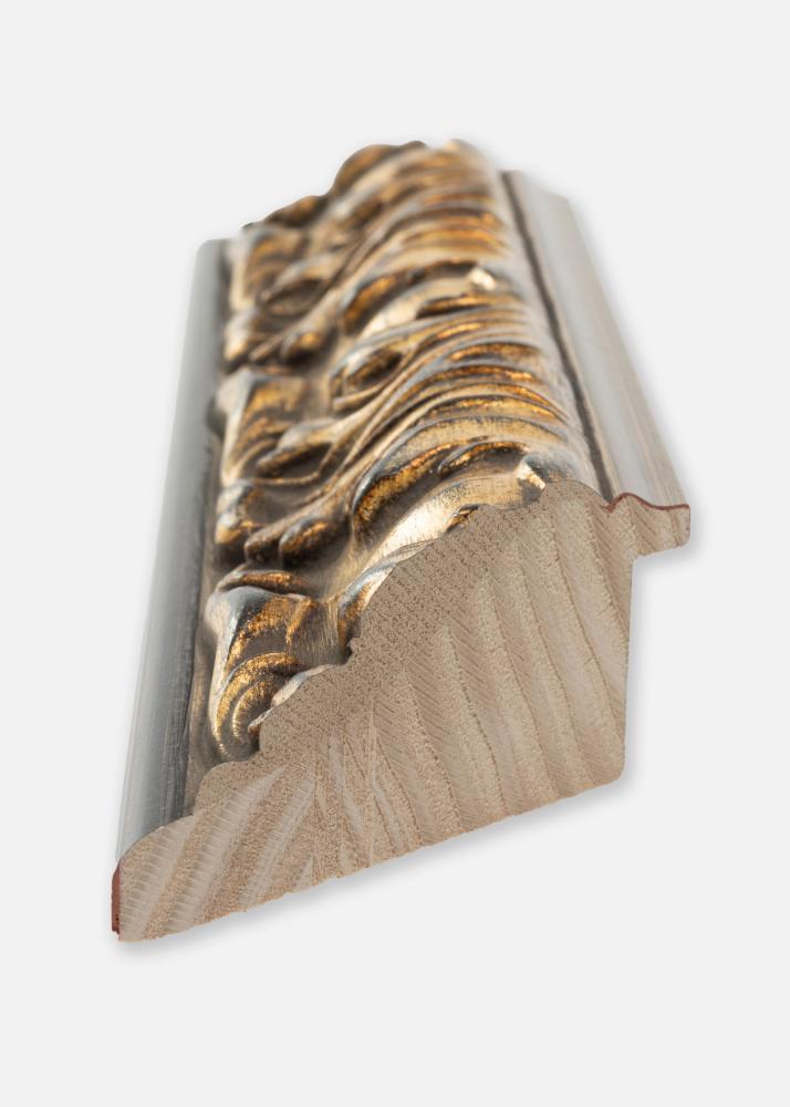 Lustro Odin Złoto/Czerń - Własne wymiary