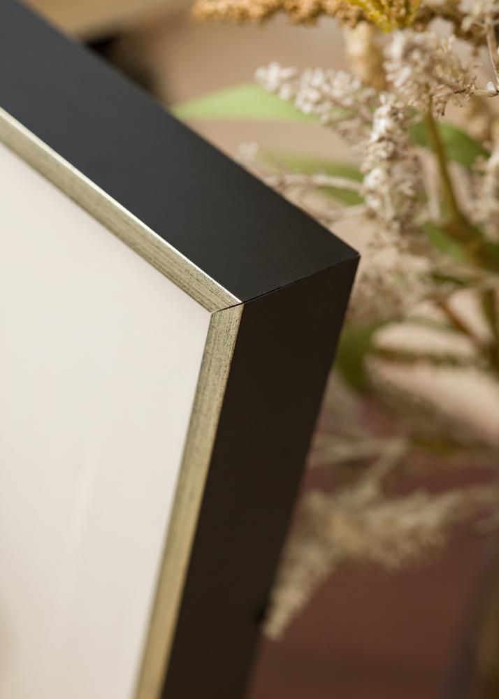 Rama Ra Rama na płótno Czarny/Srebrny - Dowolny rozmiar