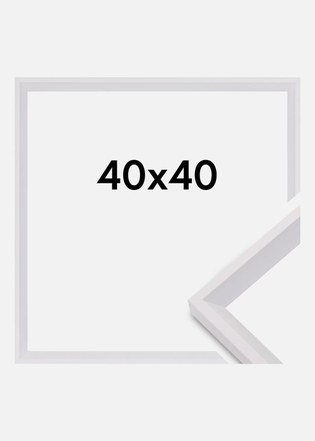 Rama Globe Szkło akrylowe Biały 40x40 cm