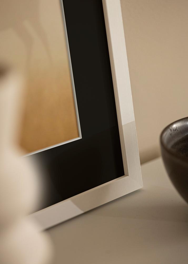 Rama Selection Biały 70x100 cm - Passe-patrout Czarny 62x93 cm