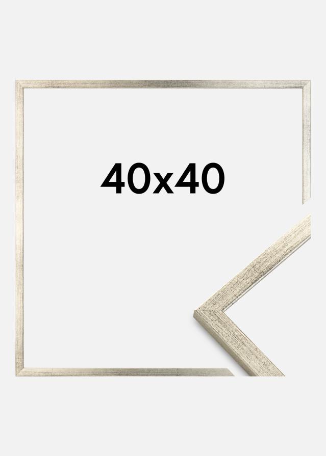 Rama Galant Srebrny 40x40 cm
