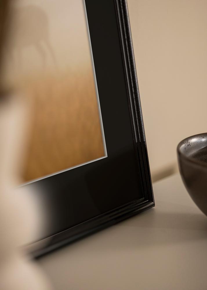 Rama Horndal Czarny 18x24 cm - Passe-patrout Czarny 13x18 cm