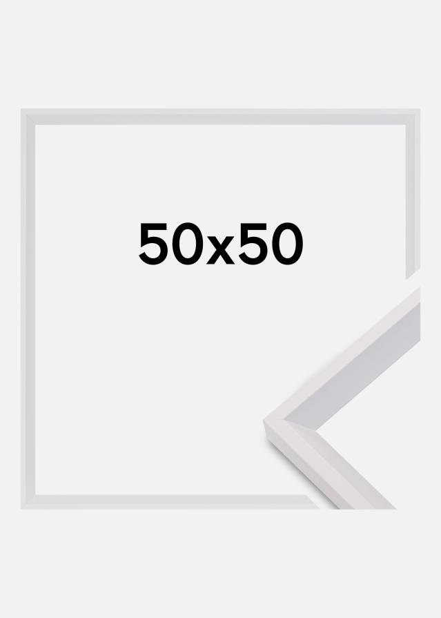 Rama Globe Szkło akrylowe Biały 50x50 cm