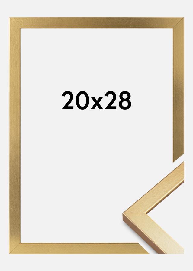 Rama Minerva Szkło akrylowe Złoty 20x28 cm