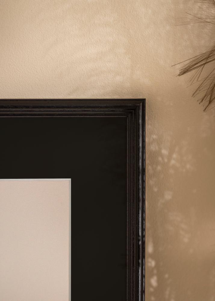Rama Horndal Czarny 18x24 cm - Passe-patrout Czarny 13x18 cm