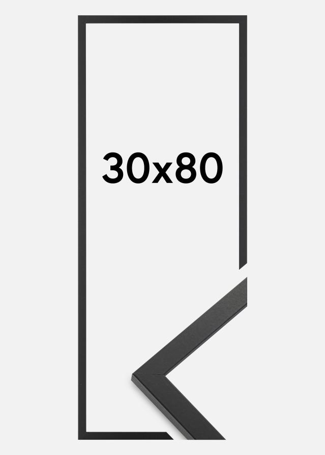 Rama Trendy Szkło akrylowe Czarny 30x80 cm