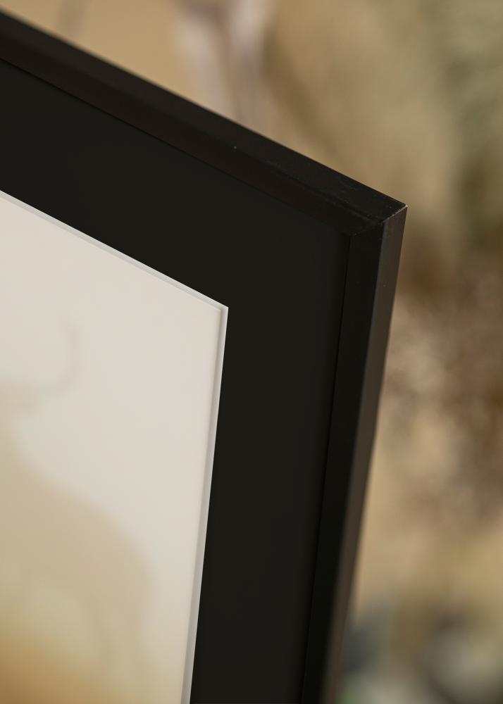 Rama Edsbyn Czarny 20x30 cm - Passe-patrout Czarny 15x21 cm (A5)